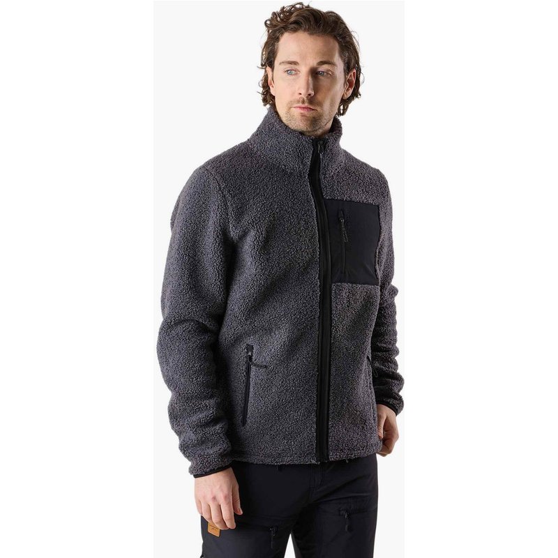 Herren Wandern Fleece Langarm Vollreißverschluss Lofoten Pile Jacket