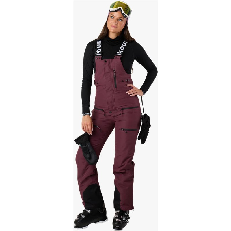 Damen Skihose Latzhose wasserdicht atmungsaktiv freeride ii