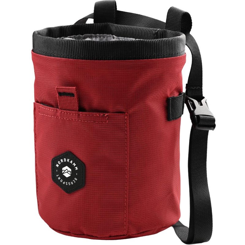 Chalkbag Klettern Bouldern Robic Nylon rot