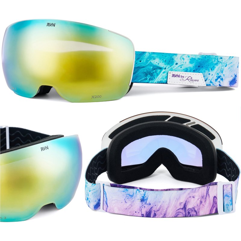 X200 Ski- und Snowboardbrille mit magnetisch befestigtem Visier