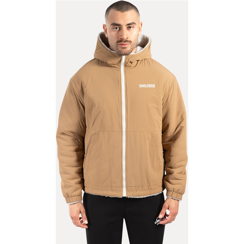 Herren Teddy Jacke Elior Beige