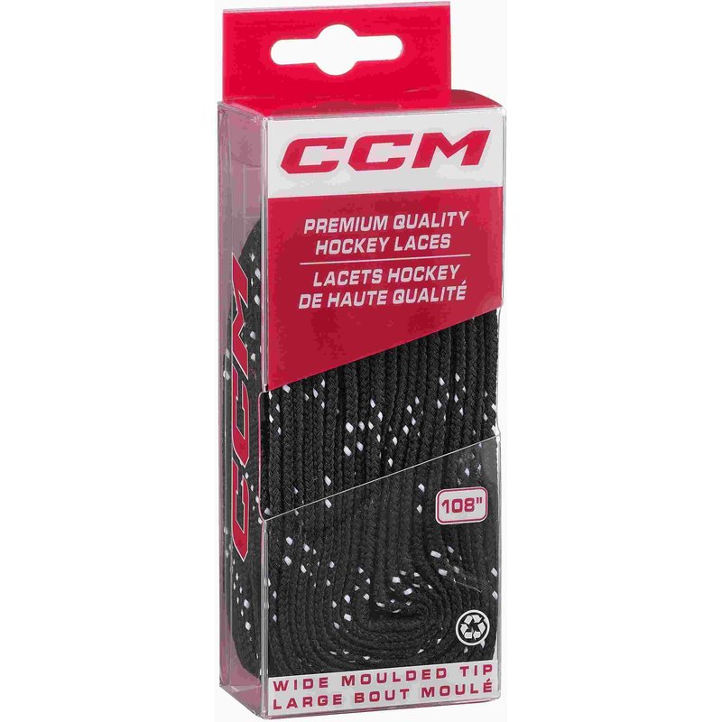 Schnürsenkel CCM gewachst