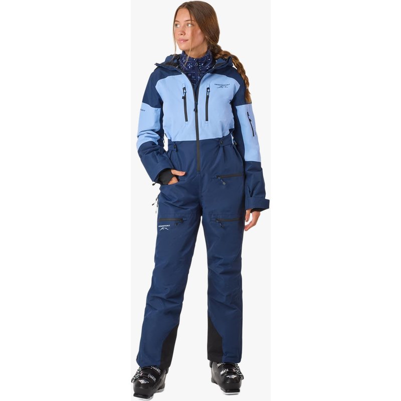 Damen Skianzug Winter overall wasserdicht winddicht atmungsaktiv Freeride II
