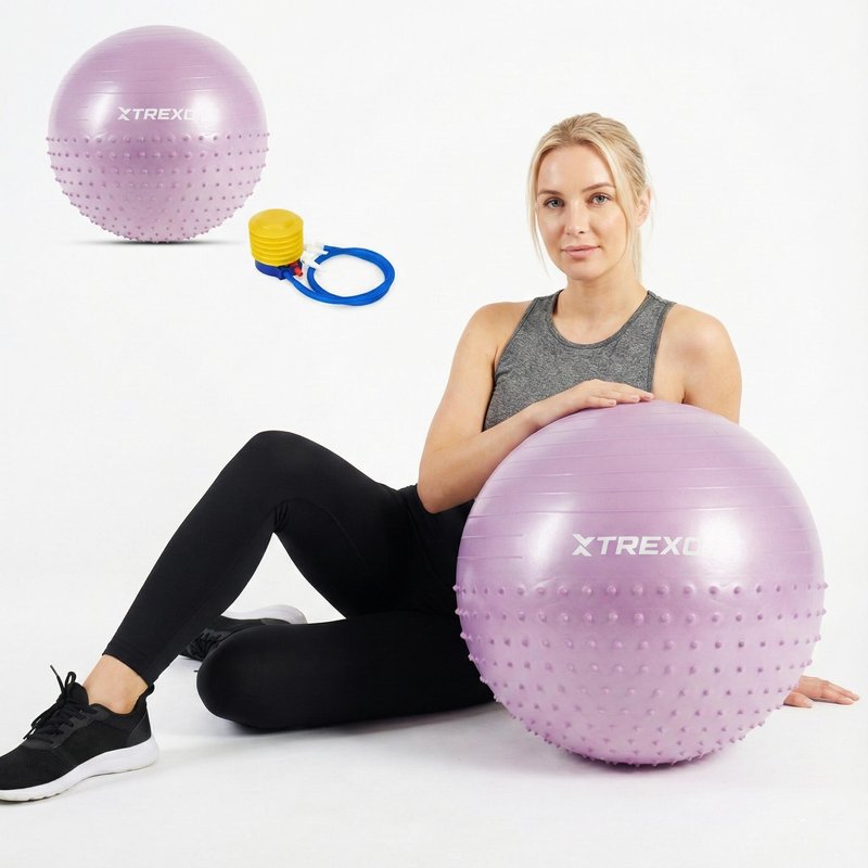 Massagender Gymnastikball XTREXO TXO-B4Z020-VT