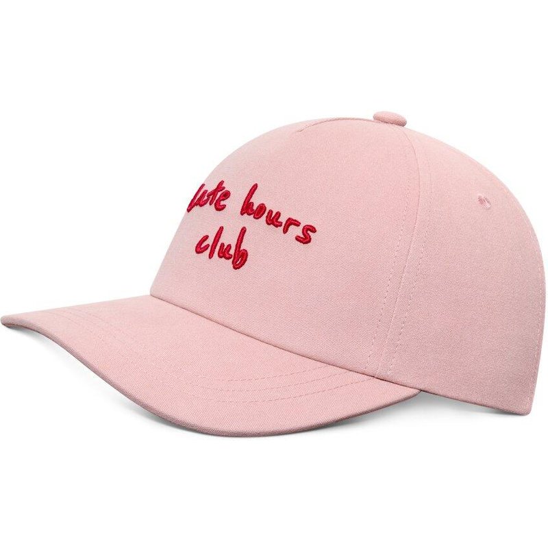 Men & Women Lifestyle Cotton cap Hook Late Pink
