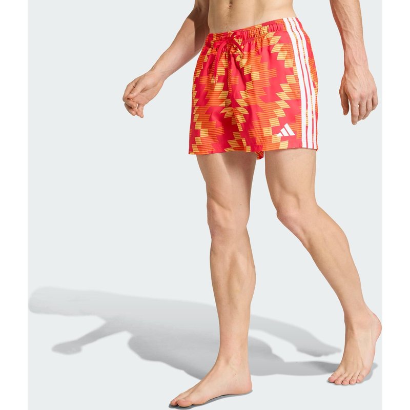 Badeshorts, 13 cm, vom Fußball inspirierte Grafik