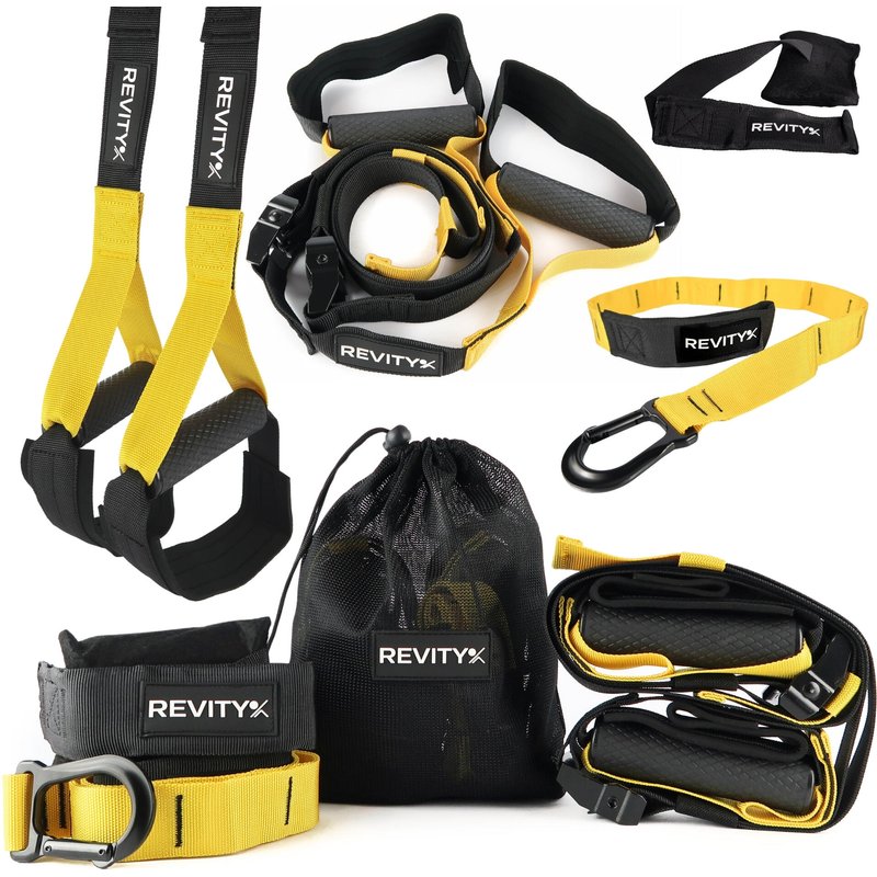 Schlingentrainer mit Türanker und Trainingsplan Slingtariner Set Gravity Trainer