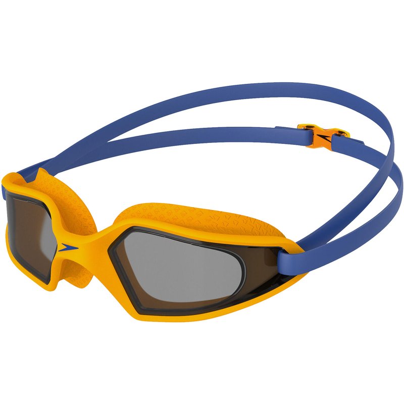 "Hydropulse" Schwimmbrille für Kinder Mango/Rauch-Grau/Ultraschall
