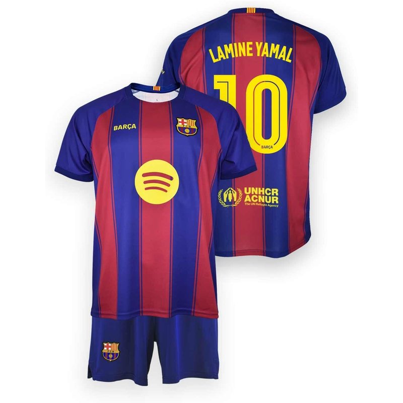 FC Barcelona Junior Heimtrikot Lamine Yamal Nr. 10 2025/26 Blaugrana