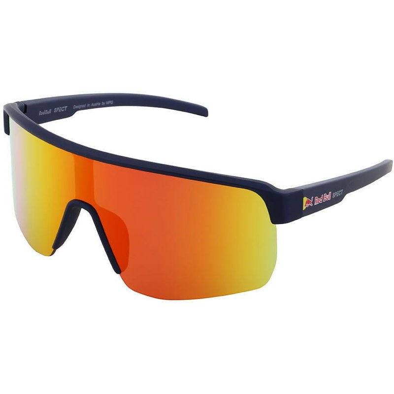 DAKOTA Sonnenbrille - Matt metallic Blue/Red Revo