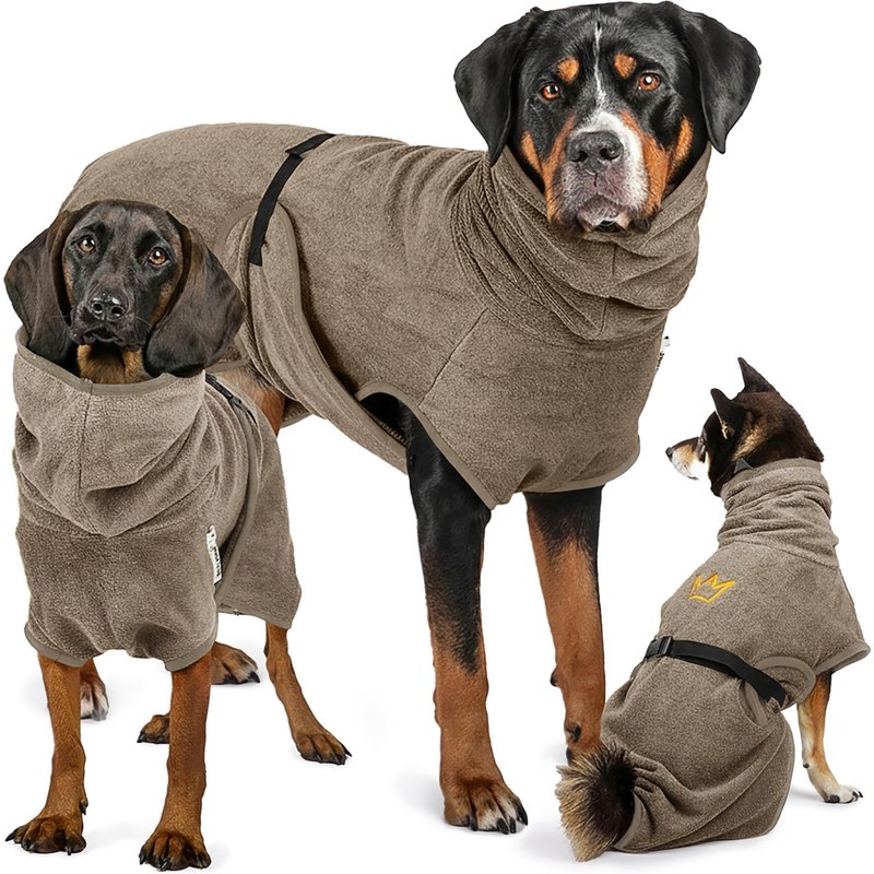 Hundebademantel – schnelltrocknend & saugstark