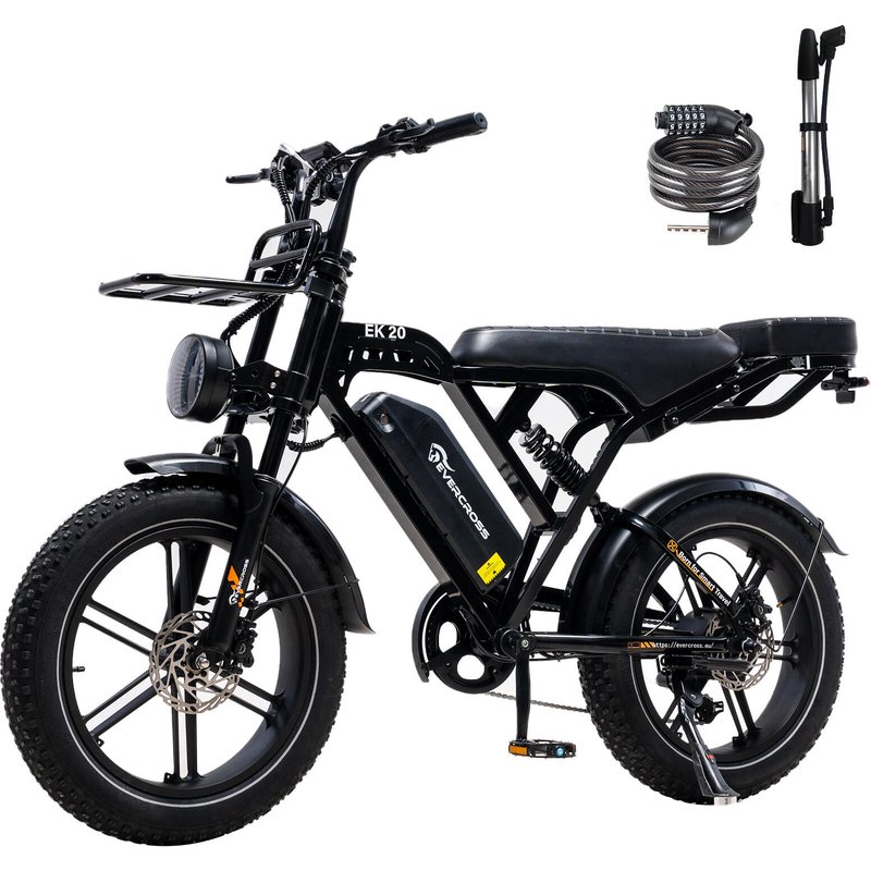 Elektrofahrrad EK20-MTB 20" Gelände-Motor 250W-Akku 748Wh-APP-NFC