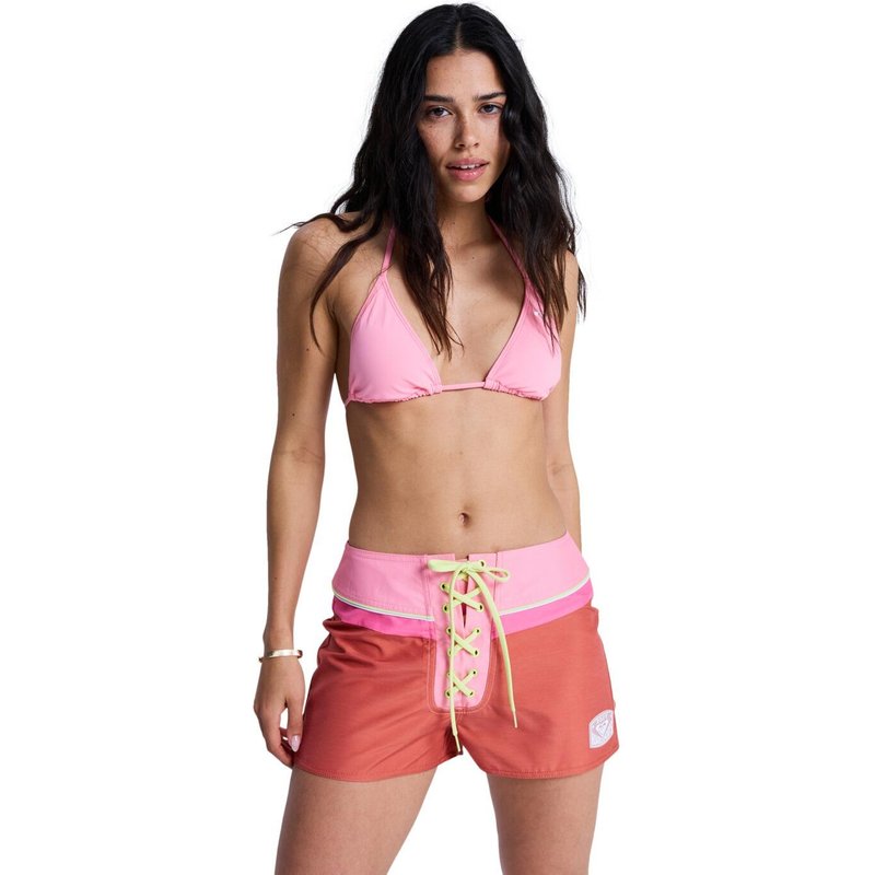 Boardshorts THE CHEEKY BABY 2" Orange Frauen