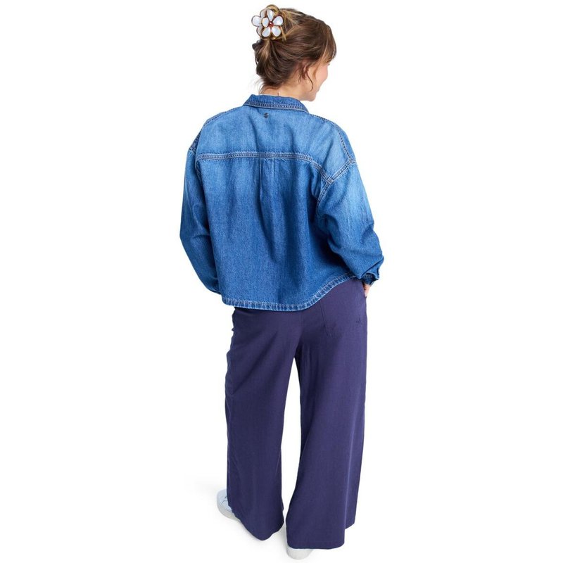 Leichte Hose LEKEITIO BREAK MID Blau Frauen