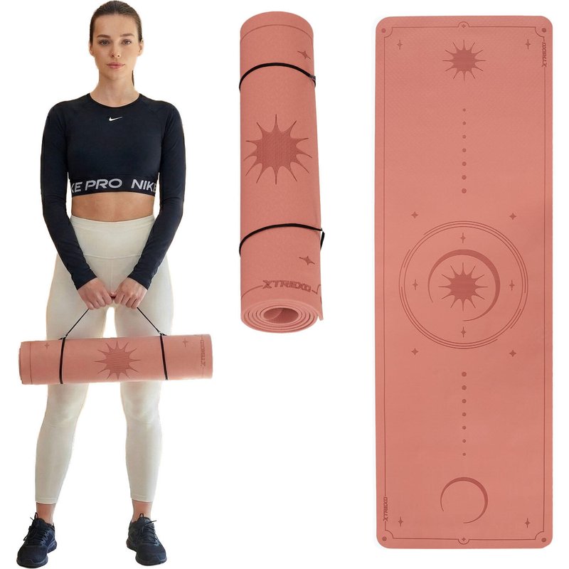 XTREXO TXO-B4Z001-RD Yogamatte