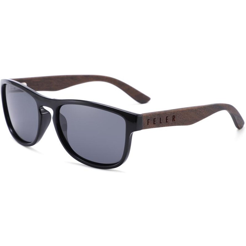 Sonnenbrille aus Holz Feler 2512-1 Unisex, Größe 52 mm