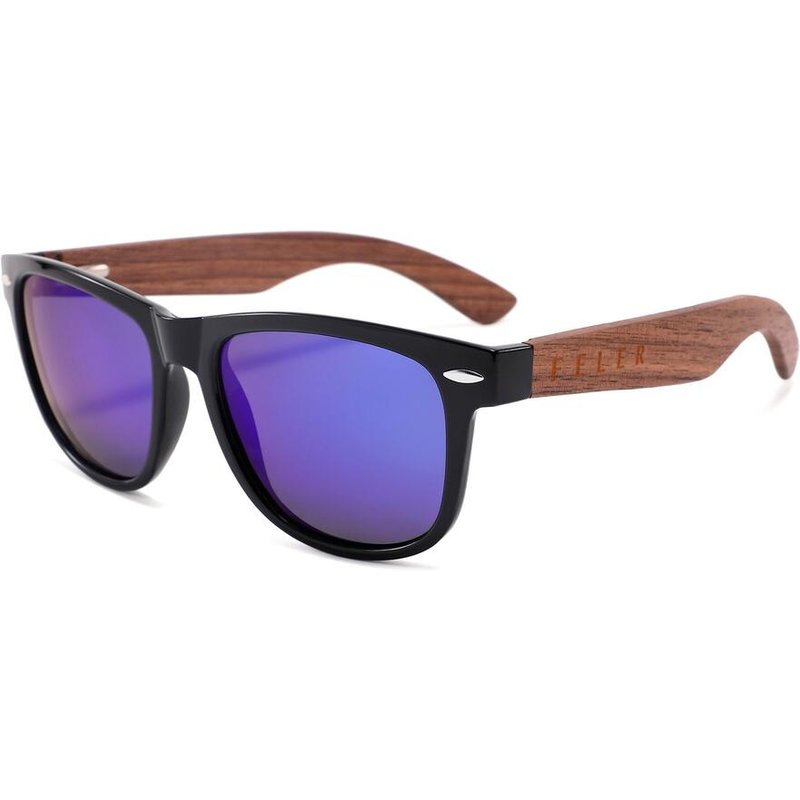 Sonnenbrille aus Holz Feler 2501M-3 Unisex, Größe 52 mm