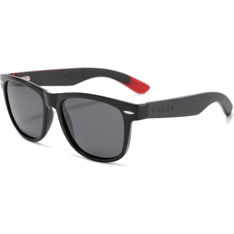 Sonnenbrille aus Holz Feler 2501-11 Unisex, Größe 52 mm
