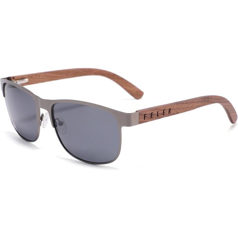 Sonnenbrille aus Holz Feler 2515-3 Unisex, Größe 55 mm