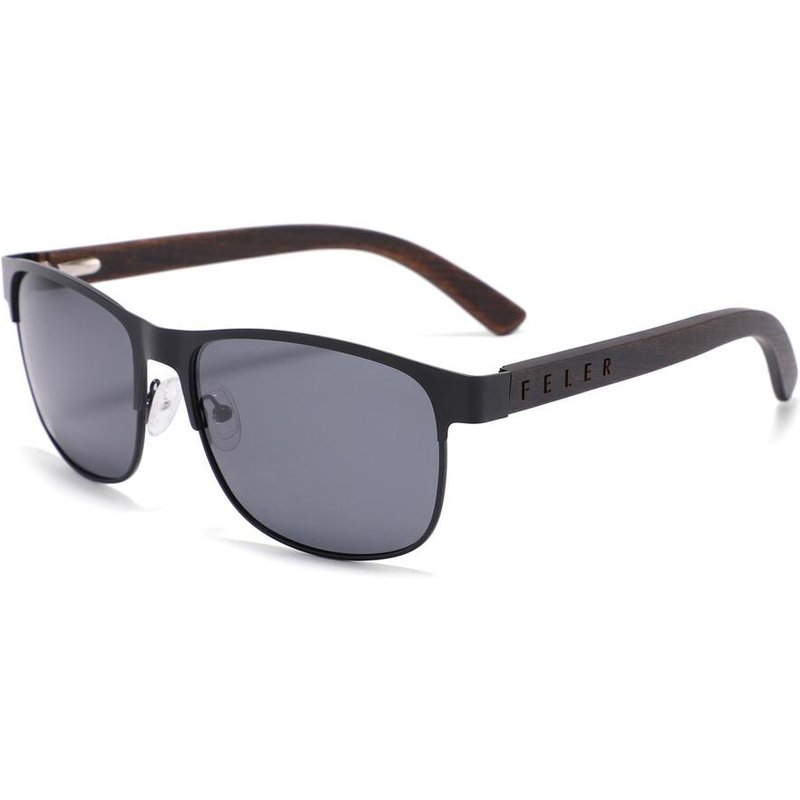Sonnenbrille aus Holz Feler 2515-1 Unisex, Größe 55 mm