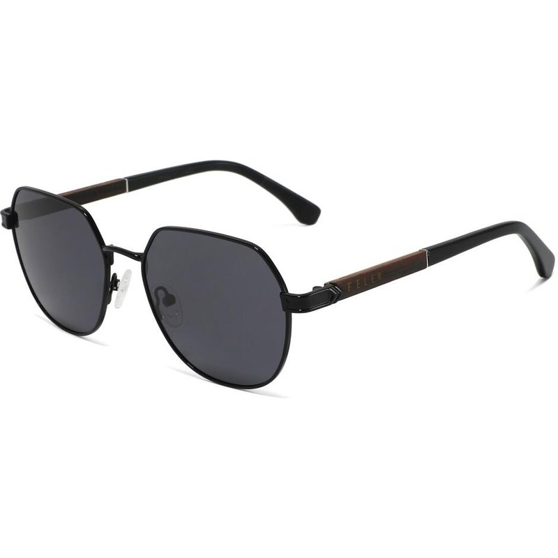 Sonnenbrille aus Holz Feler 2715-1 Unisex, Größe 54 mm