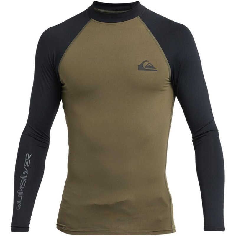 Langärmliges Surf-T-Shirt mit UPF 50 EVERYDAY Grün Herren