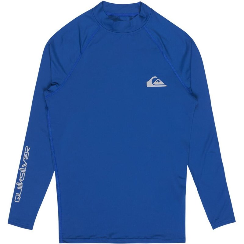 Langärmliges Surf-T-Shirt mit UPF 50 EVERYDAY Blau Herren