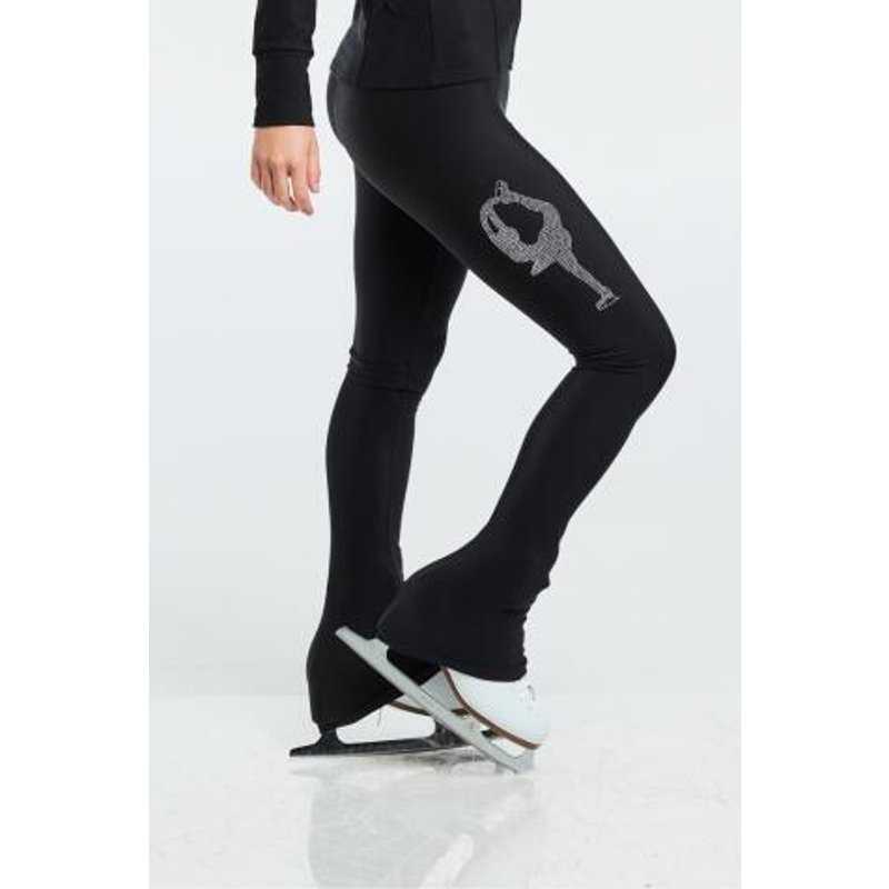 Eislaufhose Französische Herstellung - Biellmann Silber