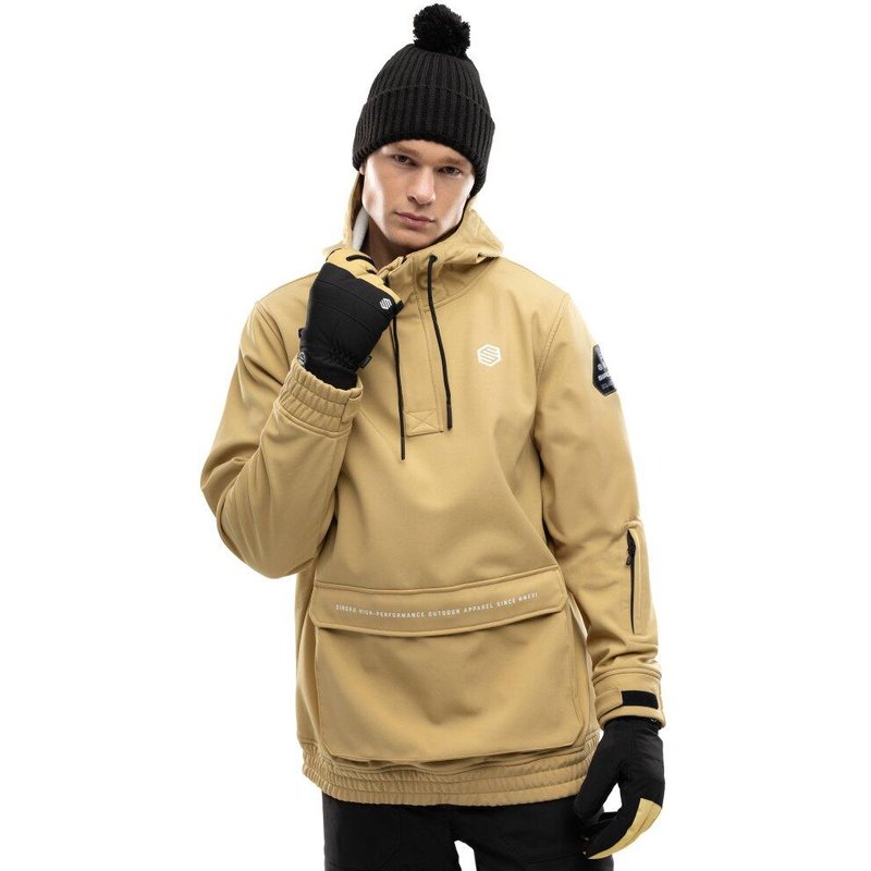 Men Winter sports 's snowboard jacket W3 Kamui Beige