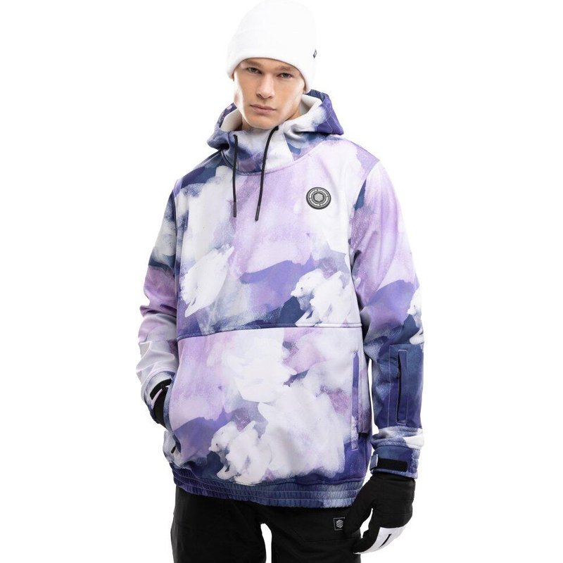 Men Winter sports 's snowboard jacket W1 Kumo Purple
