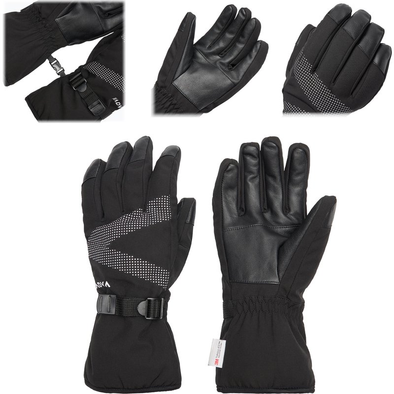 Skihandschuhe KADVA Mountain Flow Pro Leder 3M Thinsulate