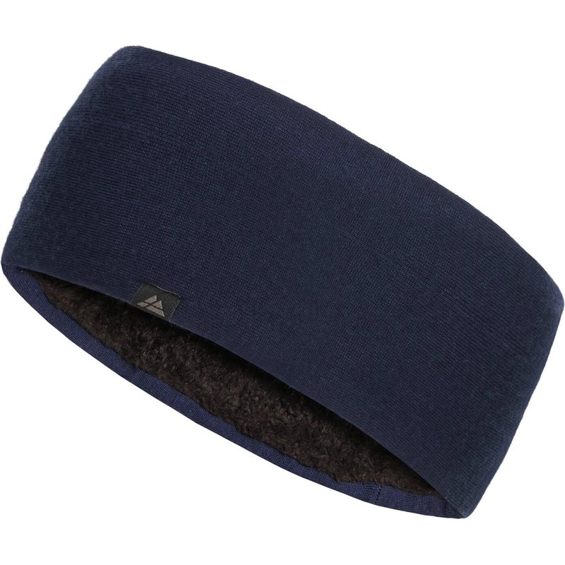 Merino Stirnband mit Weichem Fleecefutter Warm Atmungsaktiv Unisex