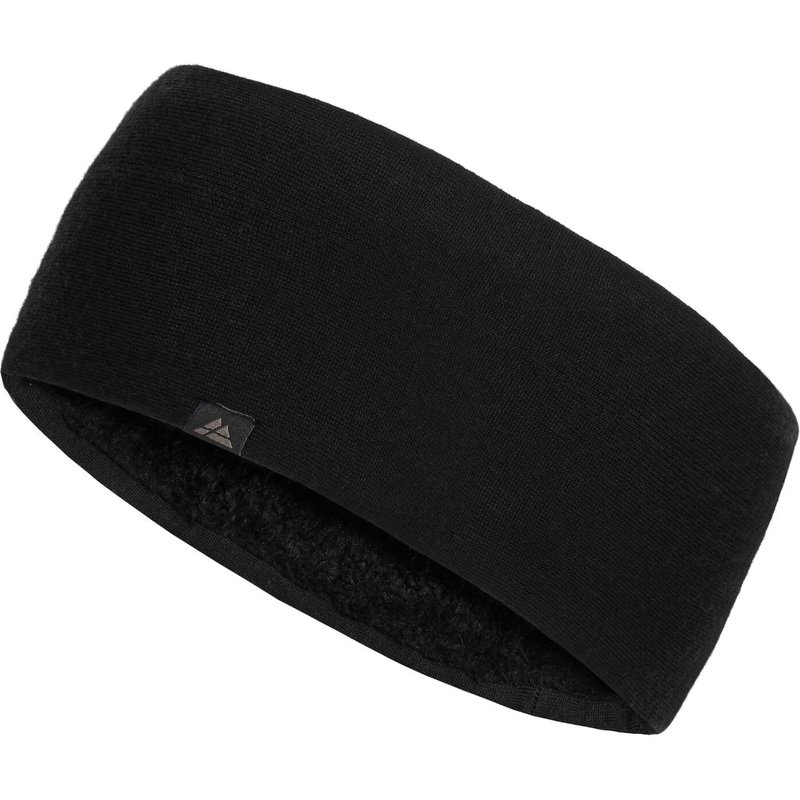 Merino Stirnband mit Weichem Fleecefutter Warm Atmungsaktiv Unisex
