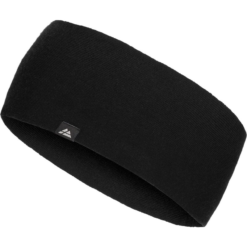 Merino Stirnband Warm Atmungsaktiv Doppellagig Unisex für Kaltes Wetter