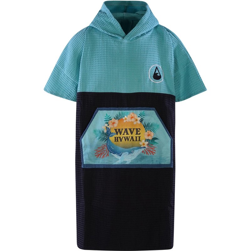 Surfen Badeponcho kuscheliger Strandponcho unisex - Pahoa mehrfarbig