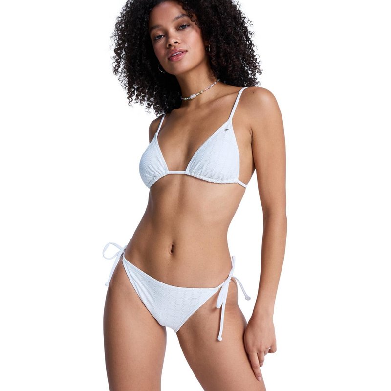 Triangle-Bikinioberteil ROXY ISLAND TIKI TRI Weiss Frauen