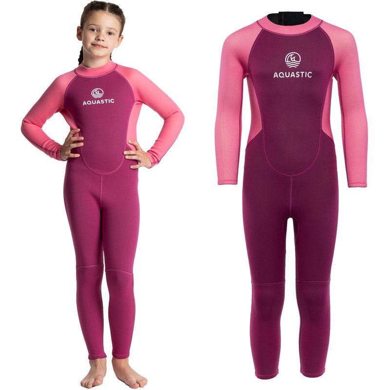 Kinder Schwimmanzug AQUASTIC Wavey LG Jrg 2 mm