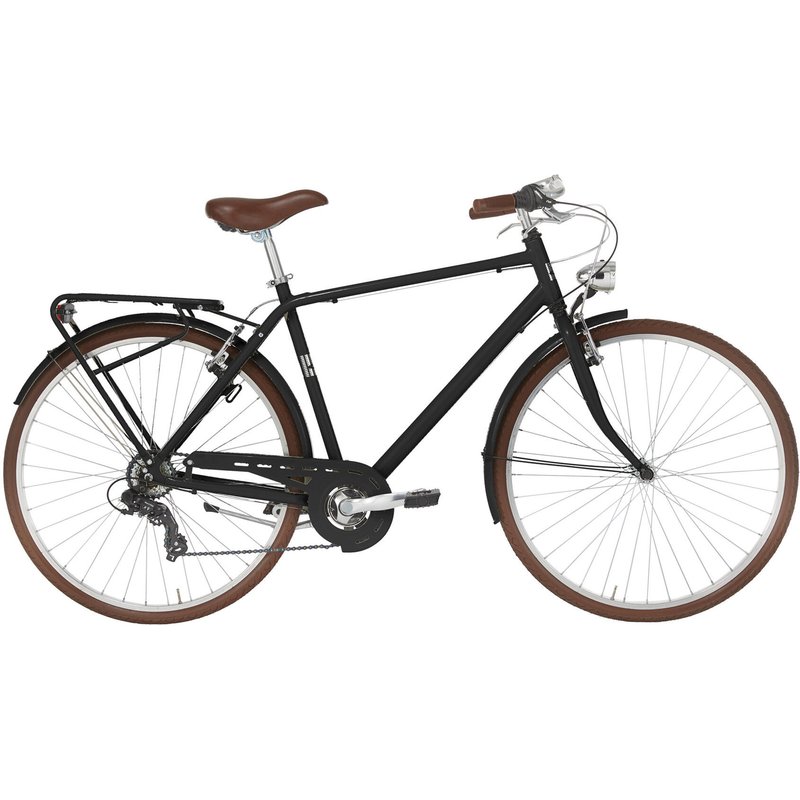 Cityfahrrad FREETIME 28 Zoll Man, schwarz