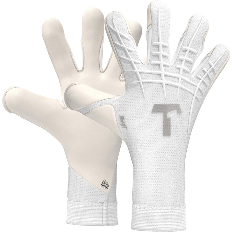 Torwarthandschuhe für Erwachsene White Beast 3.0 mit Fingerschutz