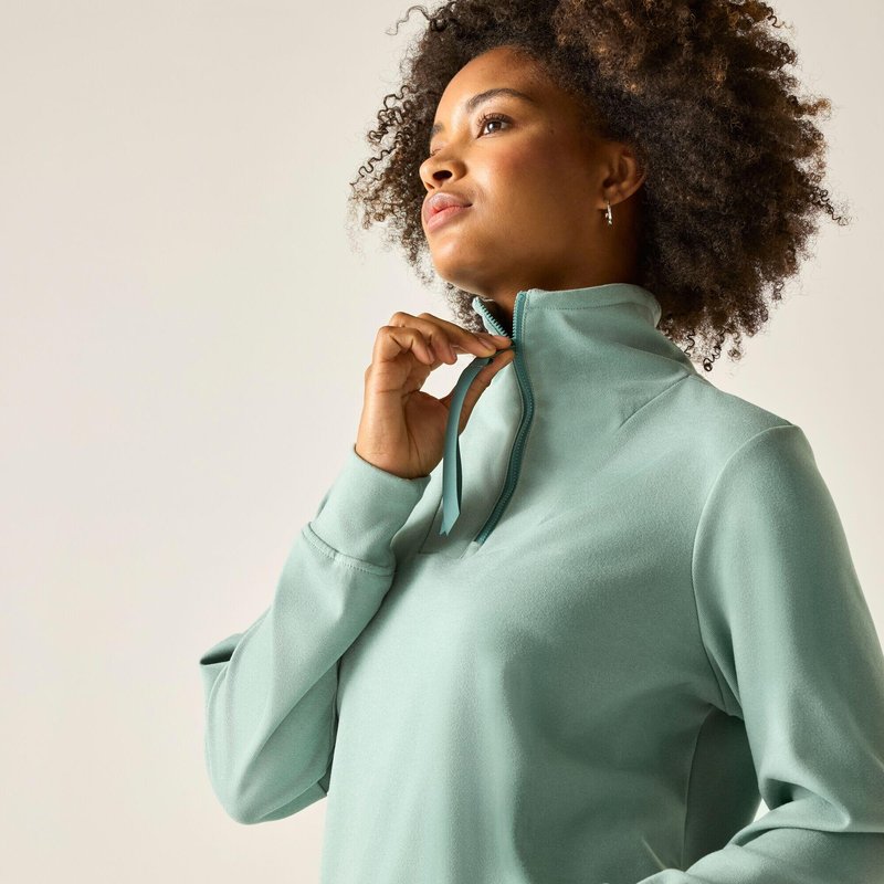 Demmi Wärmendes Fleece mit halbem Reißverschluss für Damen