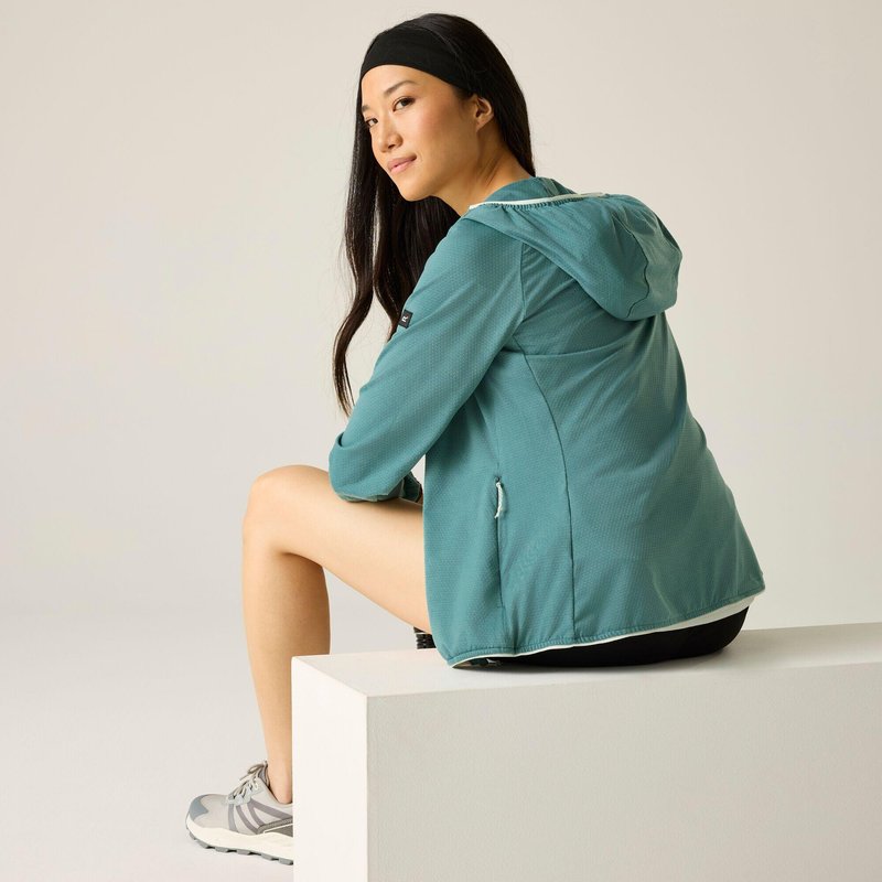 Huntdale Damen-Fleecejacke mit durchgehendem Reißverschluss und Kapuze