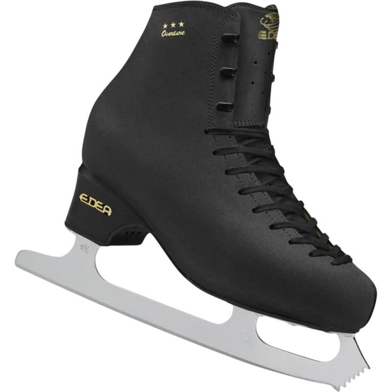 EDEA Eislaufschuhe Overture Black Set ROTATION, Weite C