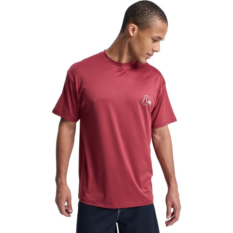 Kurzärmliges Surf-T-Shirt mit UPF 50 DNA SURF Rot Herren