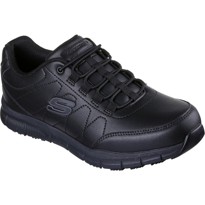 Skechers Herren NAMPA – OSIL Arbeitssneaker 200272EC BLK Schwarz
