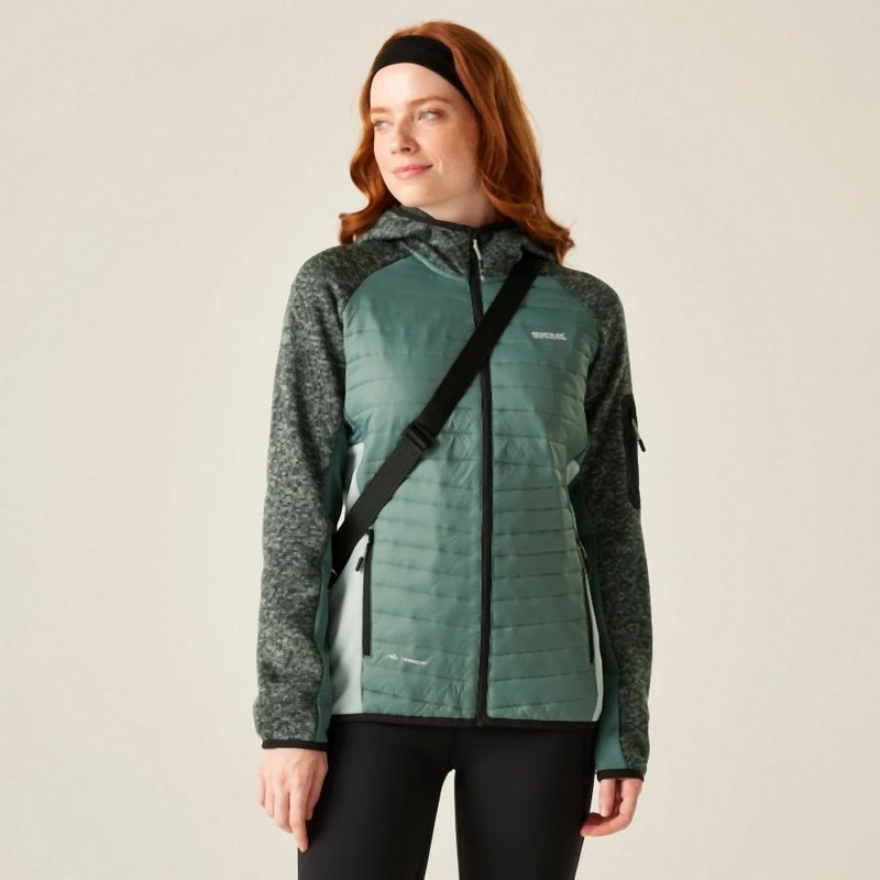 Damen Kapuzen-Sweatshirt mit durchgehendem Reißverschluss Regatta Newhill