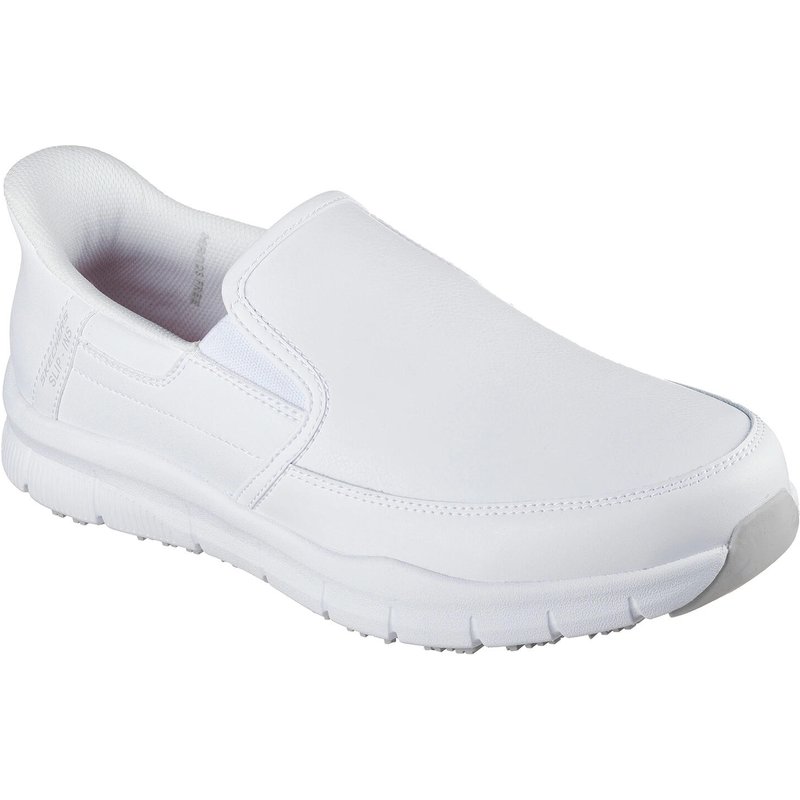 Skechers Herren NAMPA - BROXTIN SLIP-INS Arbeitsschuh 200304EC WHT Weiß