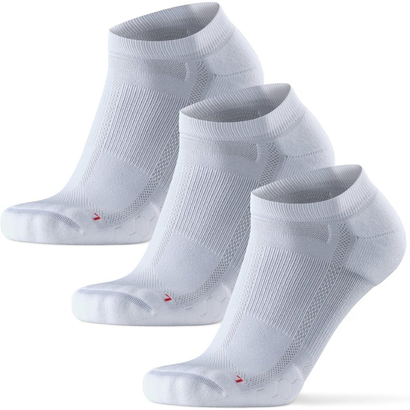 Laufsocken Low Cut gepolstert lange Distanz 3 Paar