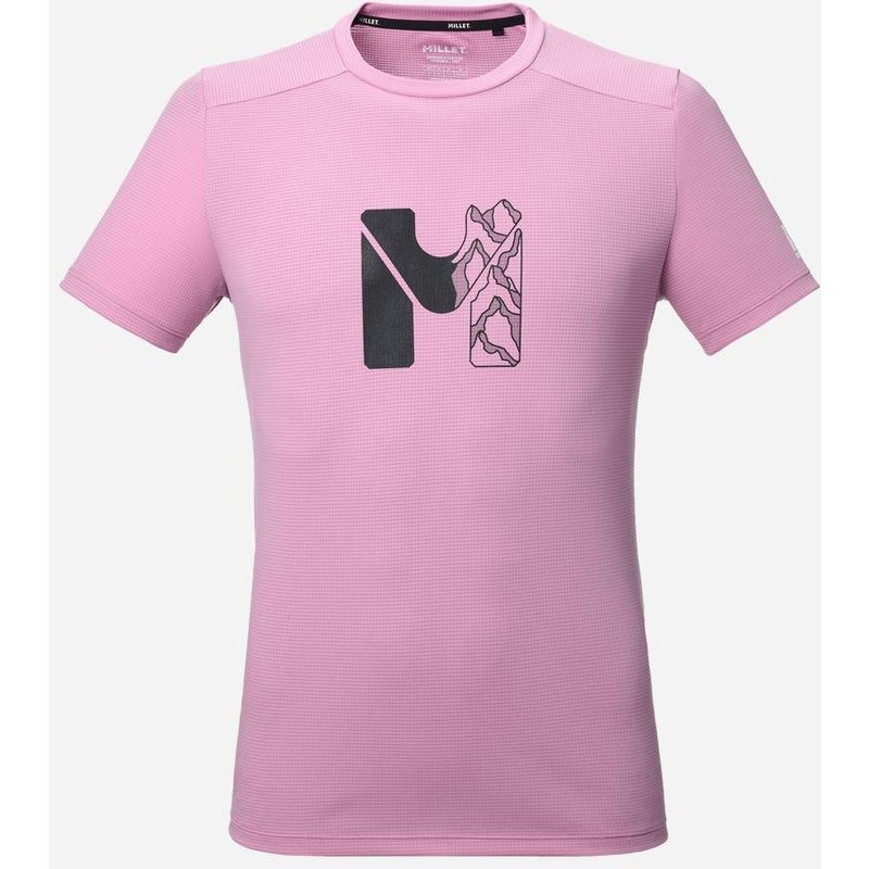 Herren Bergsteigen Tee-Shirt KAMET MAP