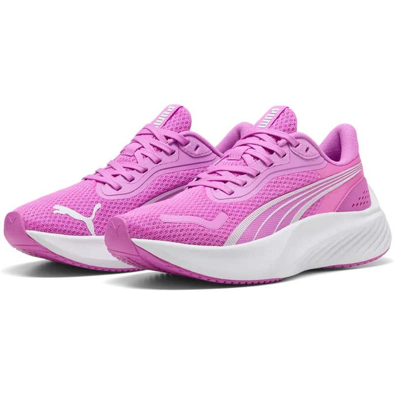 PUMA Pounce Lite Jr kids indoor trainers 401512 13 electric orchid-puma white