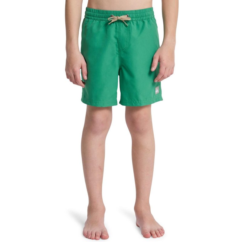 Schwimmshorts EVERYDAY VOLLEY 14" Grün Junge